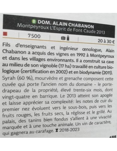 Esprit de Fontcaude 2020