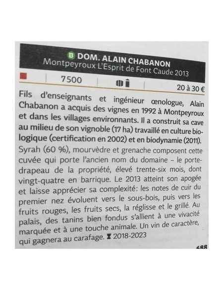 Esprit de Fontcaude 2020