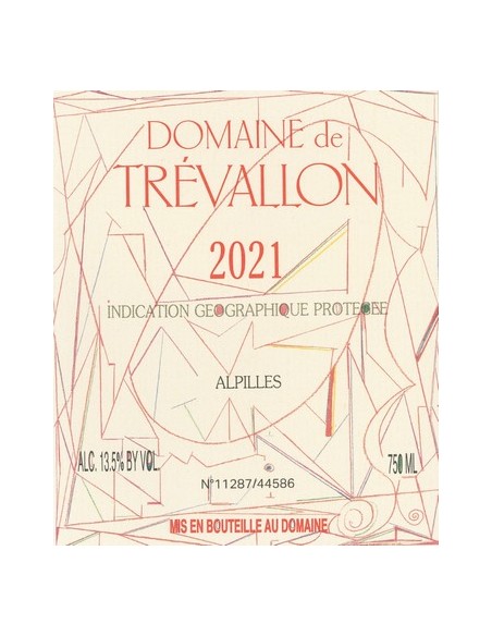 Trevallon rouge 2021