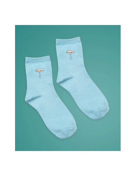 Paire de Chaussettes logo vin