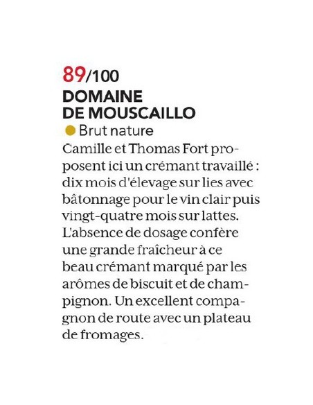 Mouscaillo Crémant