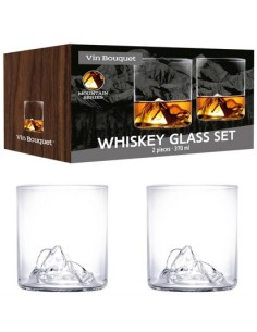 Set 2 verres Vin bouquet Mountains