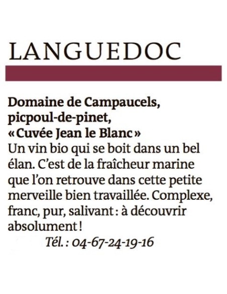 Picpoul Jean le Blanc